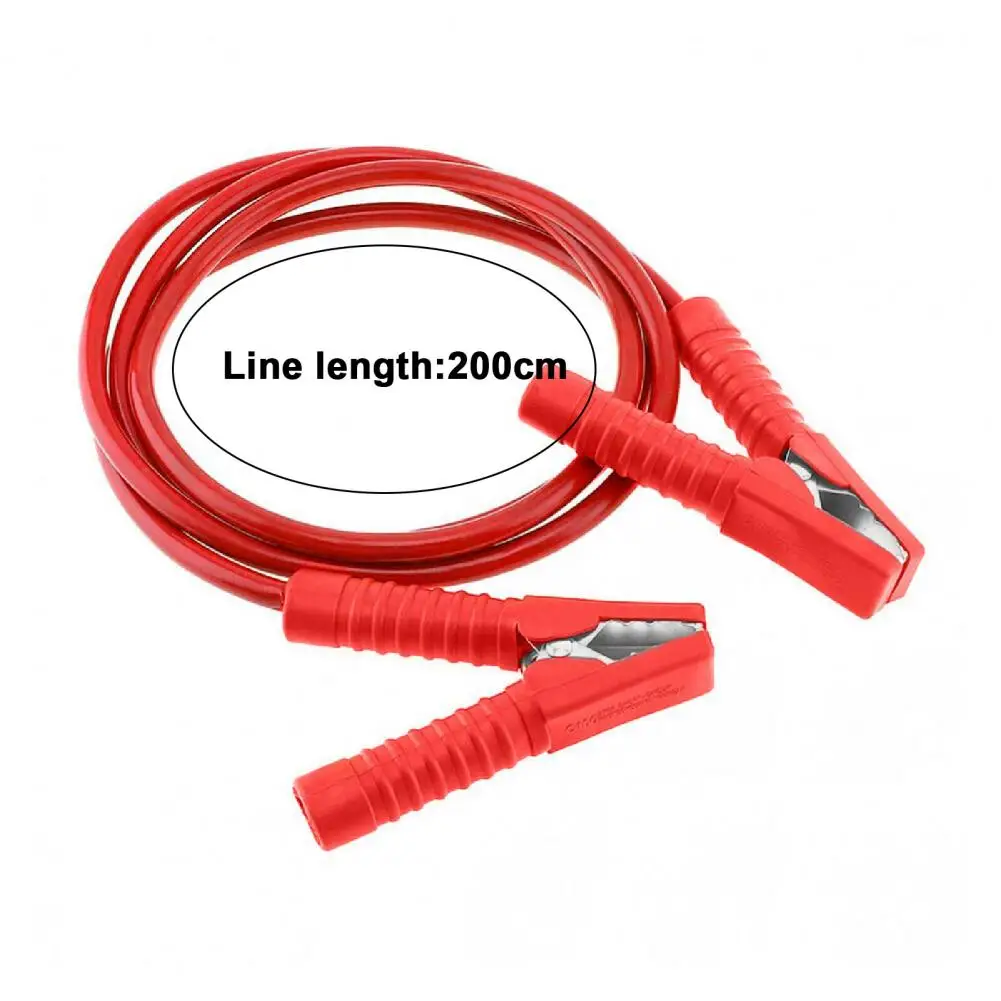 Battery Jumper Cable 1 Set Useful Anti-breaking Hardware Tool 3000Amp 50mm² Car Battery Emergency Power Jumper Cord for Truck