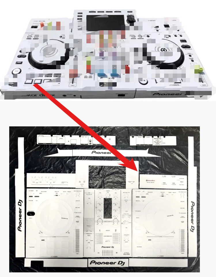 Pioneer XDJ-RX3 XDJ-RR XDJ-RX XDJ-RX2 XDJ-XZ Controller Disc Player Full Surround Film Multi-Color Anti-Scratch