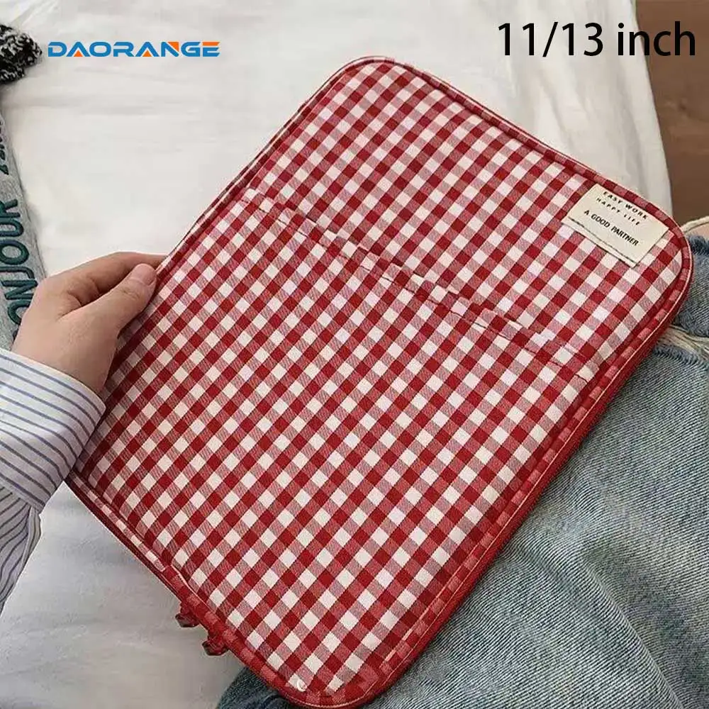 11/13 Inch Tablet Sleeve Case For iPad Air6 Pro11 Case XiaoMi Protective Bag 13.3 14 Laptop Sleeve Carrying Case with Pocket