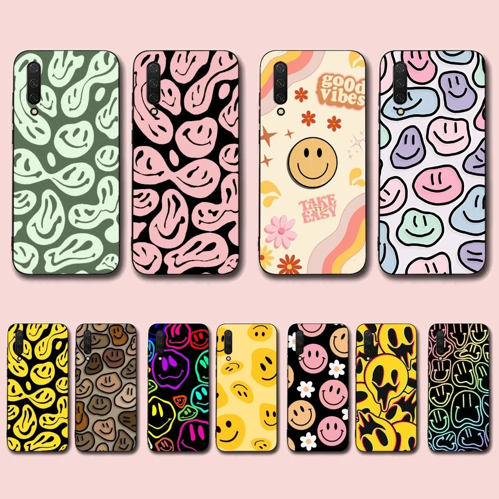 S-Smiley Face Funny Phone Case For Xiaomi Mi 5X 8 9 10 11 12 lite pro 10T PocoX3pro PocoM3 Note 10 pro lite