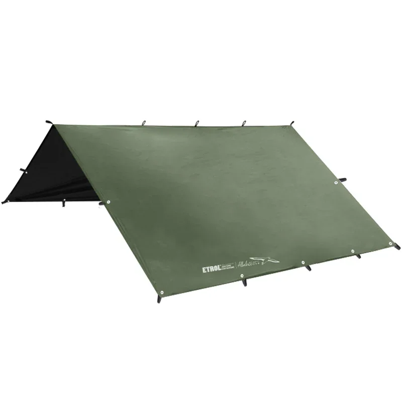 Shelter canopy hanging point outdoor camping tent vinyl coating camp hiking sun protection awning