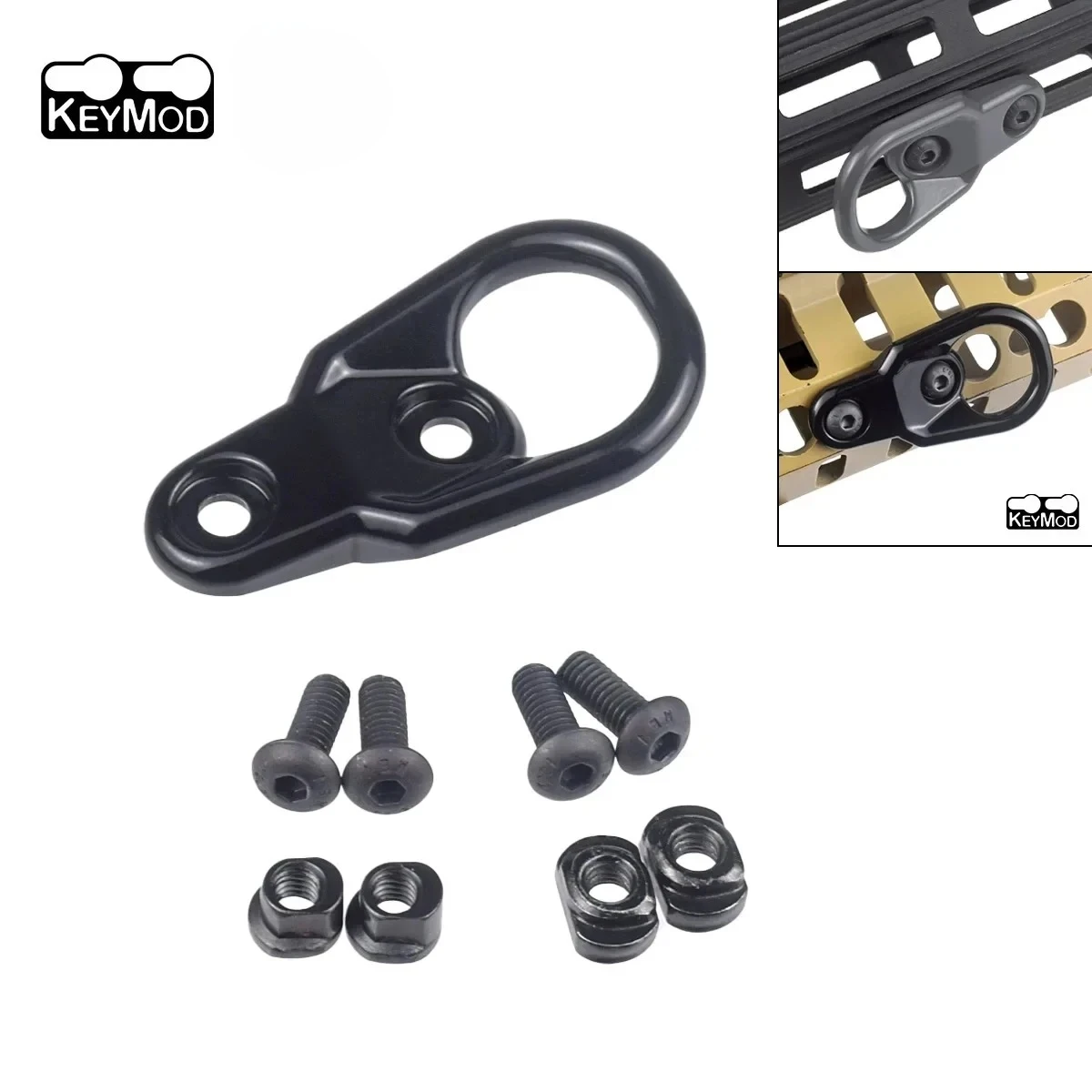 Tactical ML-K Sling Swivel RSA GBB Sling Mount Adapter CQD Shoulder Strap KeyMod System Hunting Accessaries For AK47 AK74 AR15