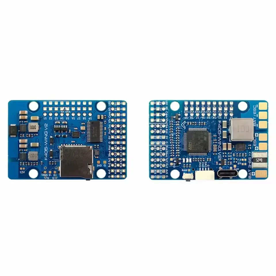 MATEK MATEKSYS Flight Controller F405-Wing-V2 STM32F405RGT6 3~6S LiPo Built- in Baro OSD Blackbox for RC FPV Drone