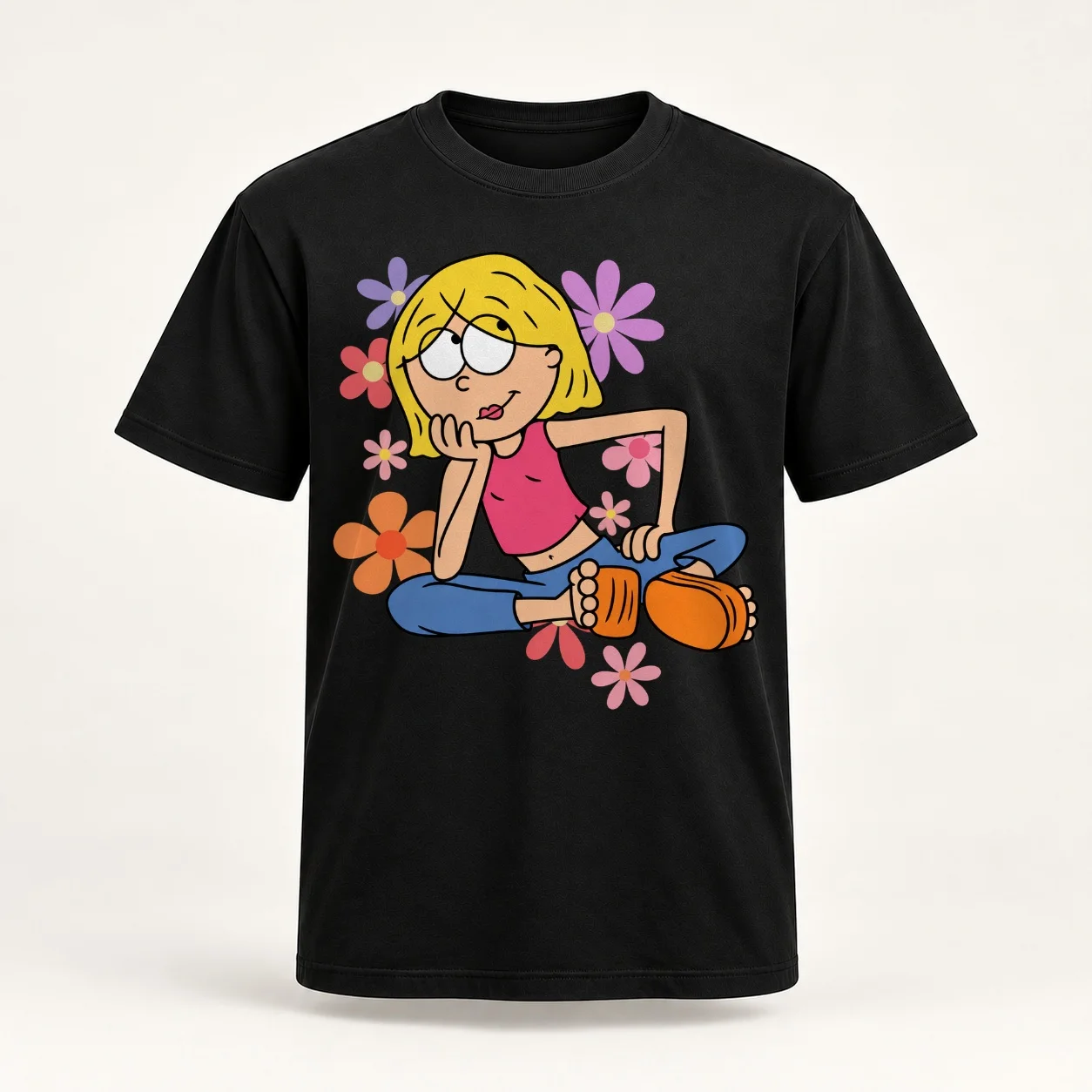 Cute Lizzie McGuire - Floral Lizzie McGuire Classic T-Shirt t shirt for man t shirts for man pack white T-Shirt