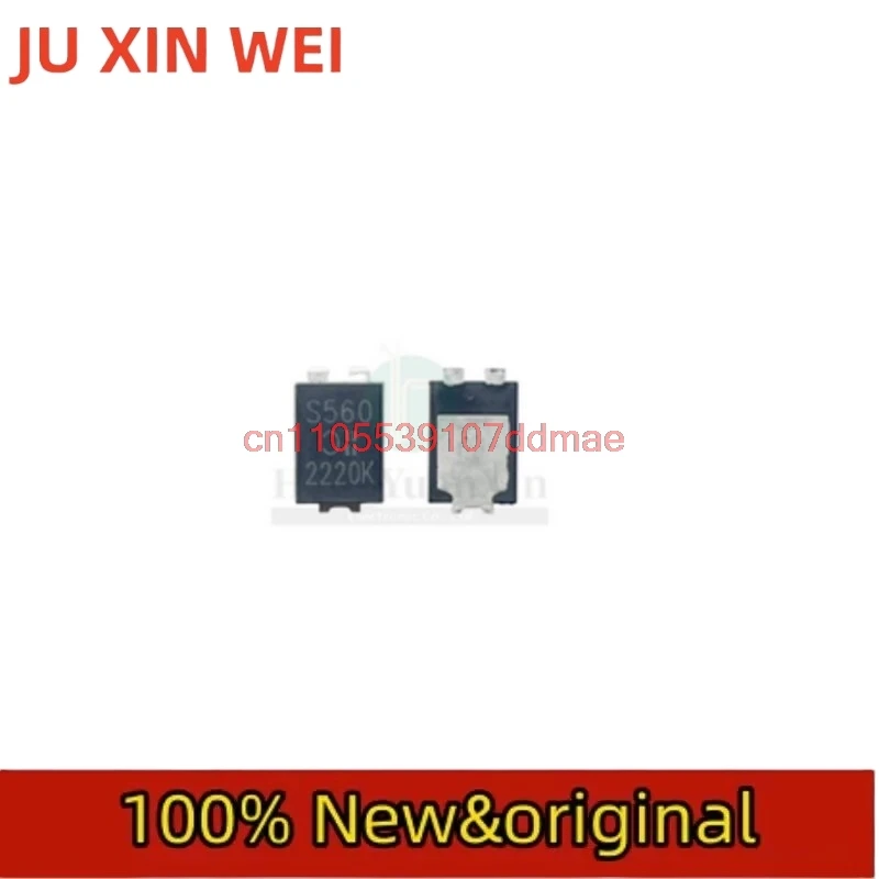 10 ชิ้น/ชอทกี้ไดโอด PDS560-13 ผ้าไหมหน้าจอ S560 แพคเกจ POWERDI5 60 โวลต์ 5A เดิมแท้