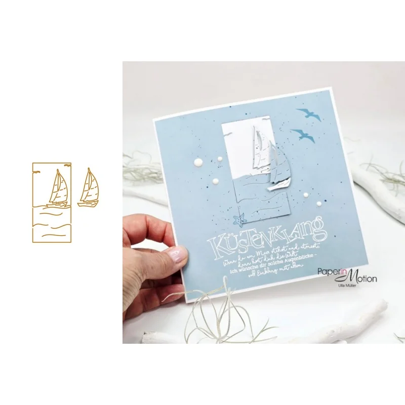 Neu eingetroffene Vorverkaufs-Stanzformen und Stempel für DIY-Scrapbooking/Fotoalbum, dekorative Prägung, DIY-Papierkarten
