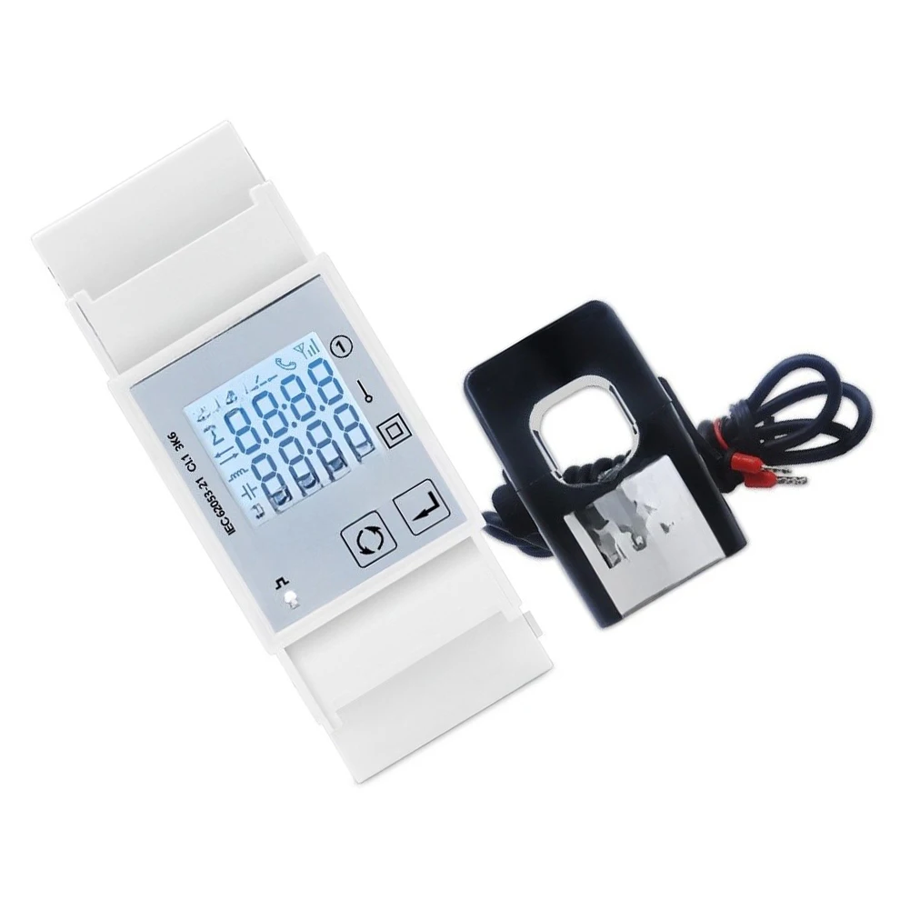 TAC2100CT Multifunctional Energy Meter for Grid-Tied for Solar Systems with Voltage Current Frequency and Power Metrics