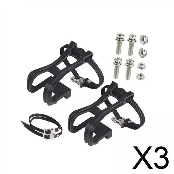 3X Pedal Clips Stra…