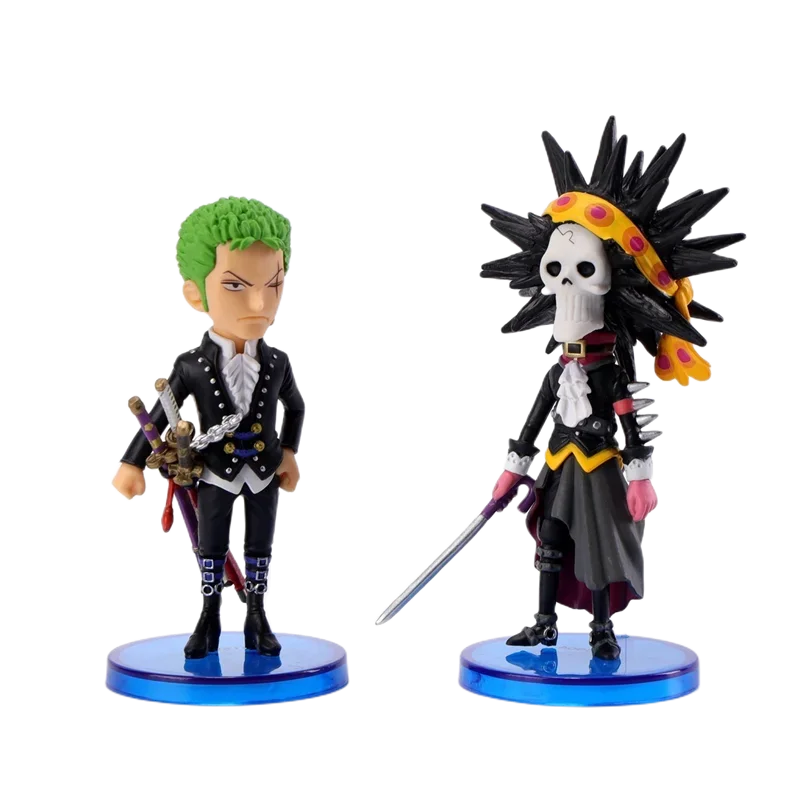 Bandai-figuras de acción de ONE PIECE, modelo de película WCF RED VOL2 Zoro, juguetes coleccionables, pasatiempos para niños