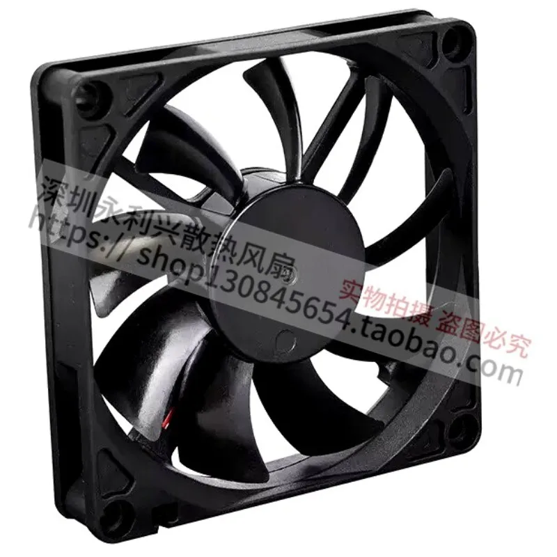 12V 0.17A 80mm Silent Axial Cooling Fan 8CM Brushless Motor Low Noise High Airflow Computer Case CPU Cooler Radiator Fan For PC