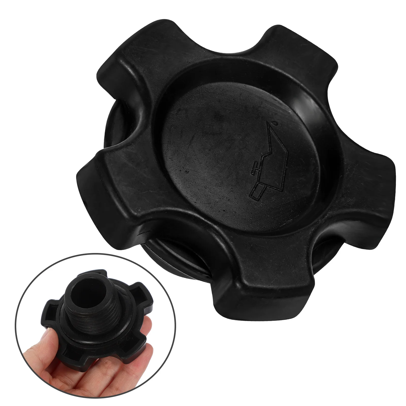 

Tractor Oil Tank Cap Heavy Duty Engine Fuel Tank Lid Replacement Plastic Gas Cap For Tractor Accessories Compact Lightweight