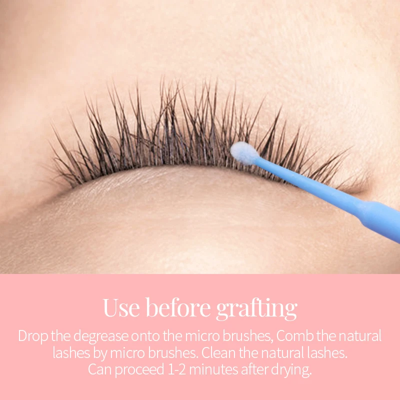 Degreaser  remove the dirt and oil sterilizer the natural lashes  bonding more perfect Special degreaser for eyelash extension