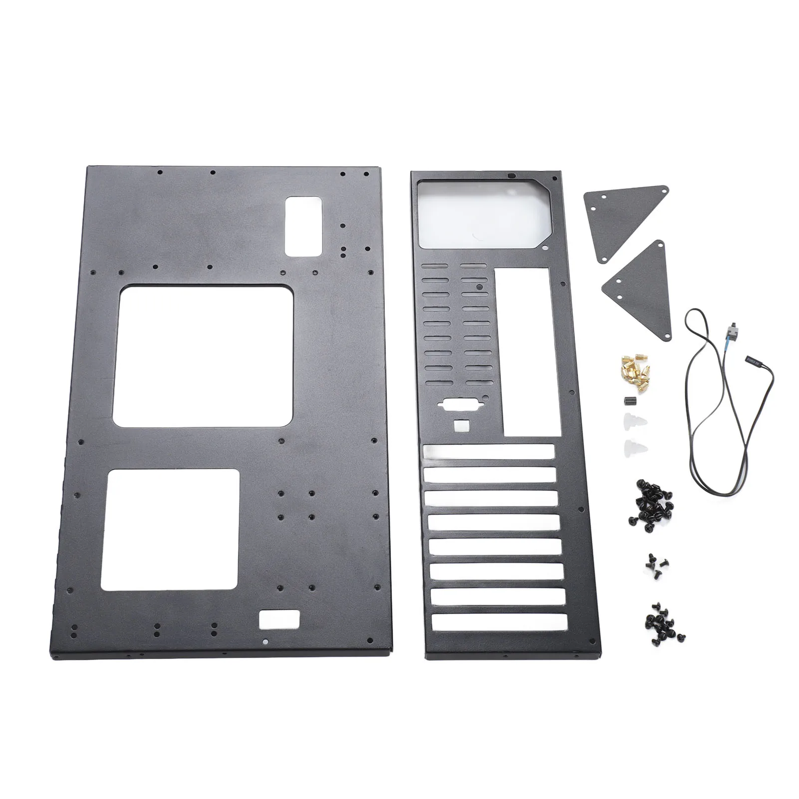 رف الكمبيوتر المفتوح يدعم X79 X99 اللوحة الرئيسية للخدمات المزدوجة لتقوم بها بنفسك أجهزة الكمبيوتر هيكل مفتوح للوحة الأم ATX M ATX ITX