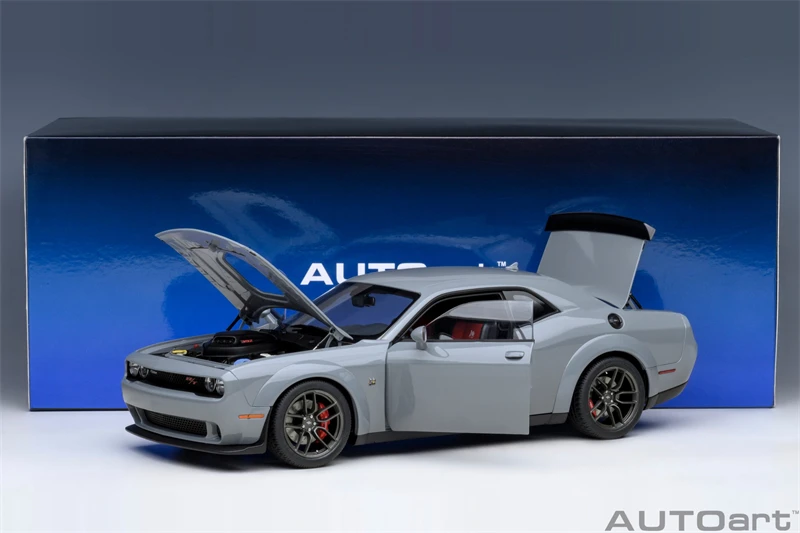 Autoart รถ 1/18 Dodge Challenger Srt 2022 Edition รถห้องพักเครื่องประดับรุ่น Boy คอลเลกชันคริสต์มาสของขวัญ