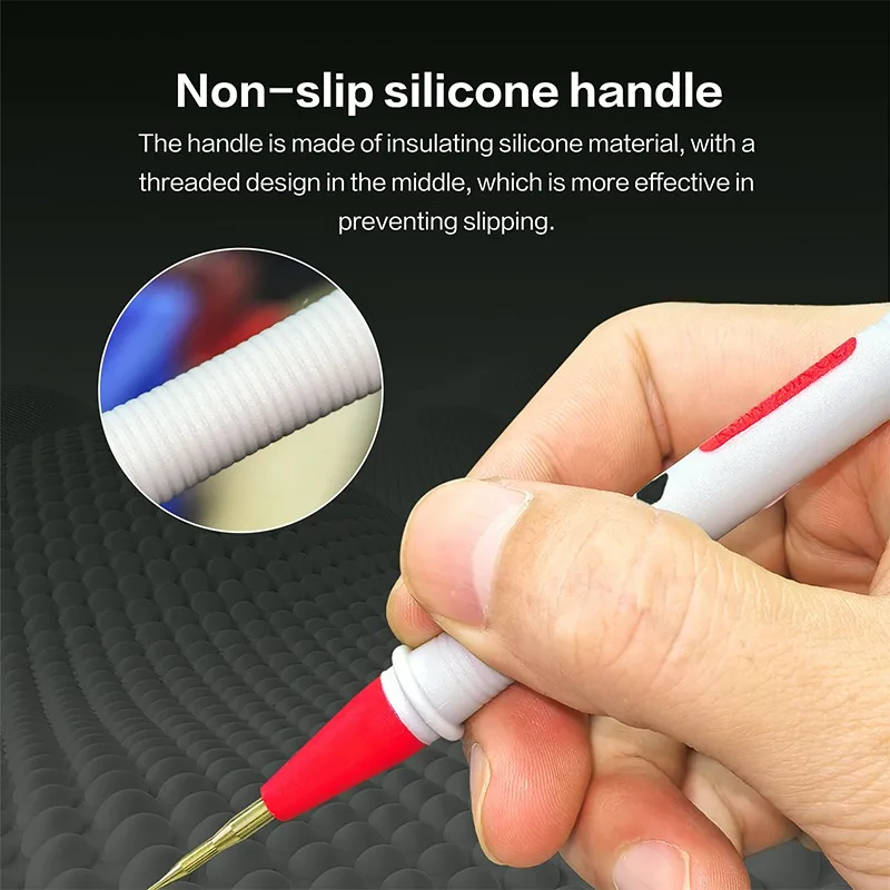 i2c Pure copper silicone test pen 20A For Digital Multimeter Needle Tip Multi Meter Tester Lead Probe Wire Pen Cable