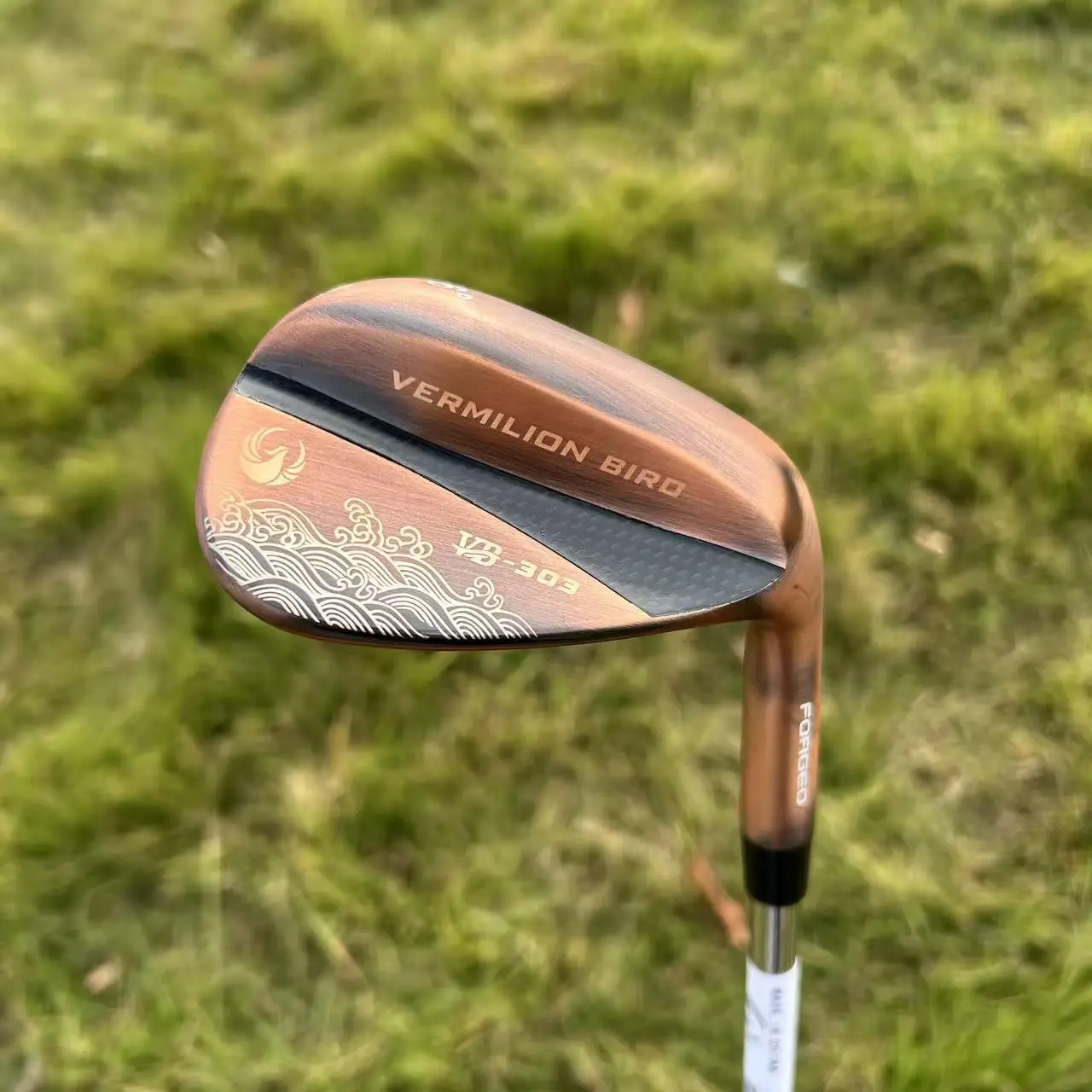 Juego de cuñas de golf profesionales de Vermilion Bird: hierro blando forjado con ranuras fresadas de precisión para un giro alto, versátil para el campo