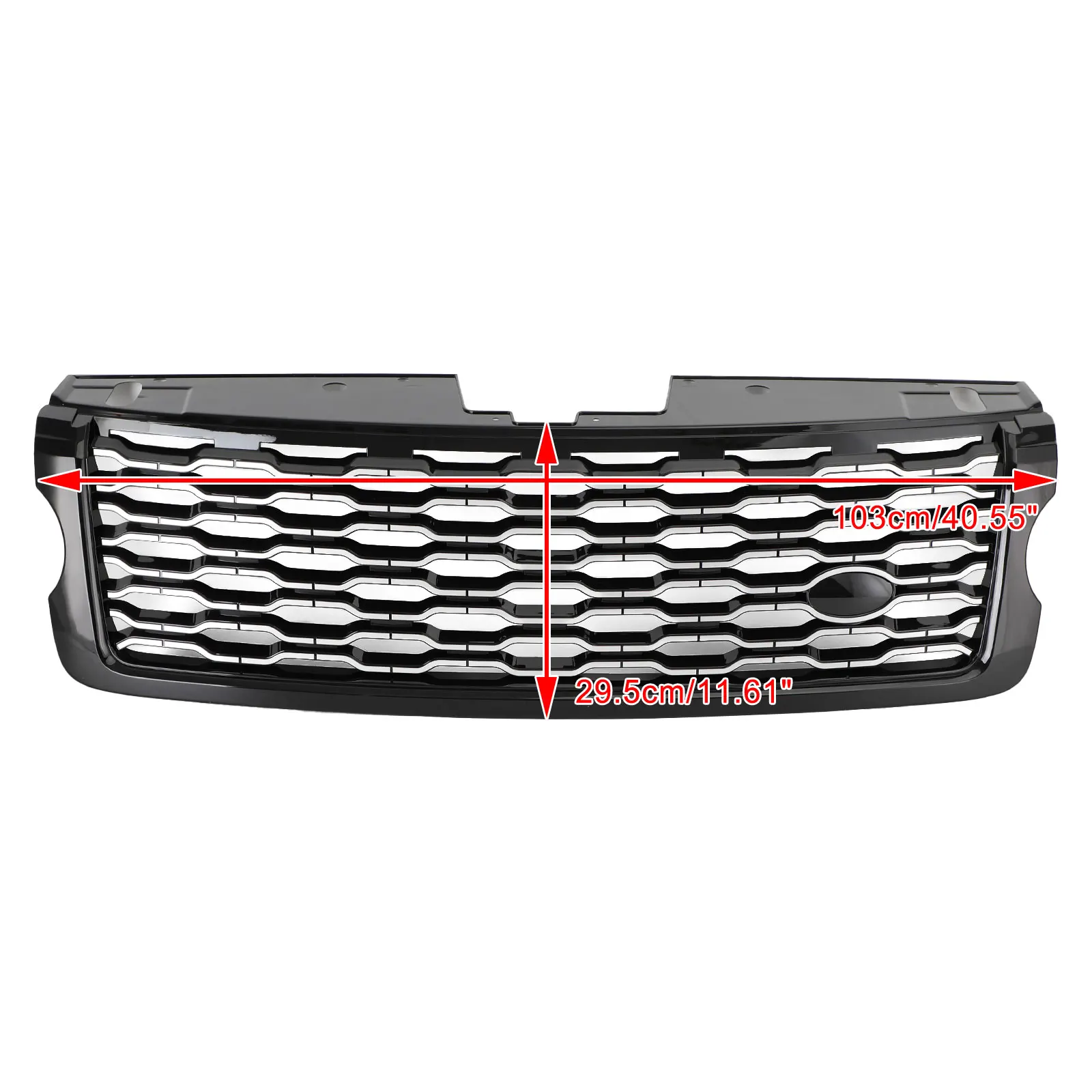 Artudatech Front Bumper Upper Grille Grill Fit Land Rover Range Rover Vogue L405 2013-2017