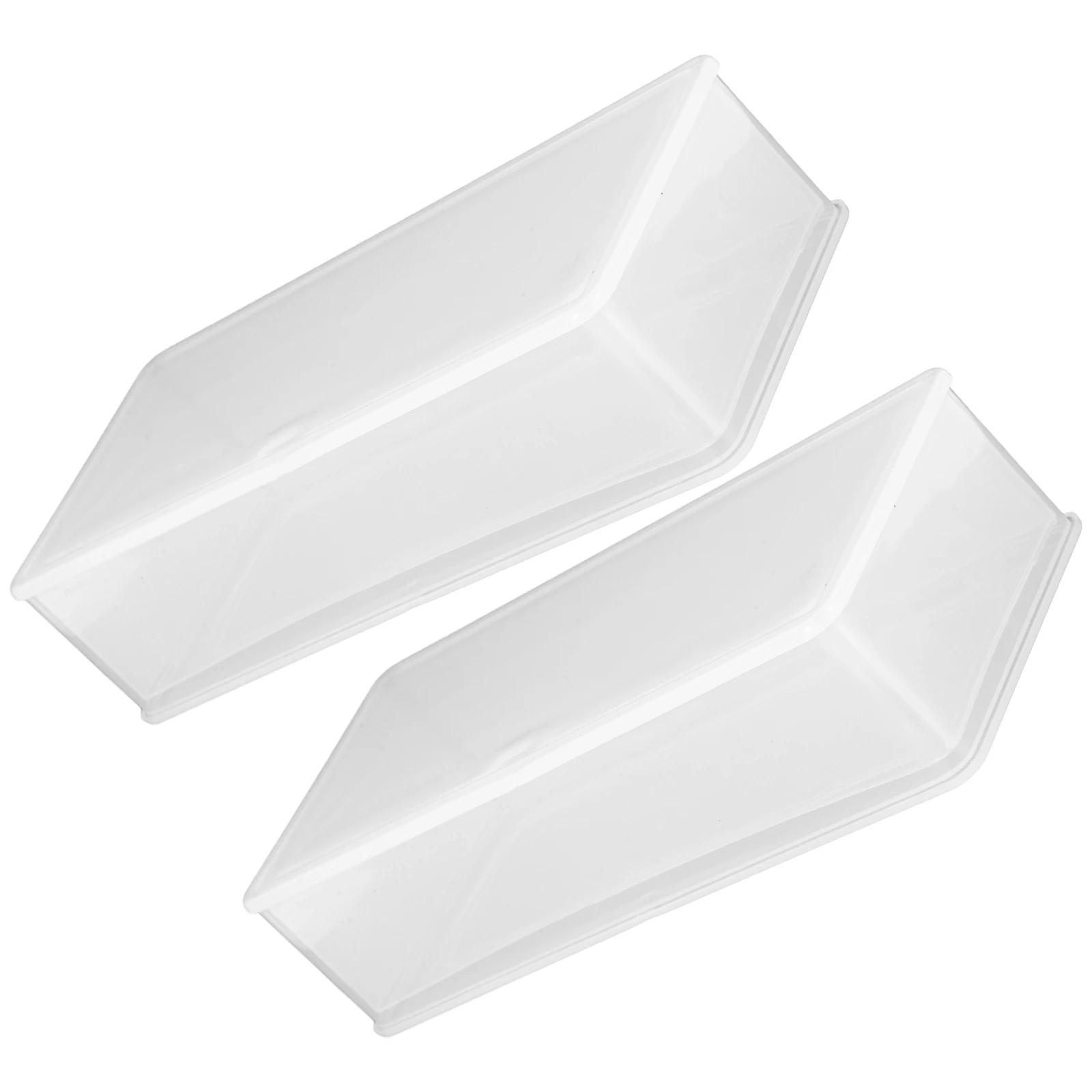 

2pcs Storage Box Plastic Holder Organizer Case Container Protective Dustproof Collectors Key Coin Holders For Collectors Safe