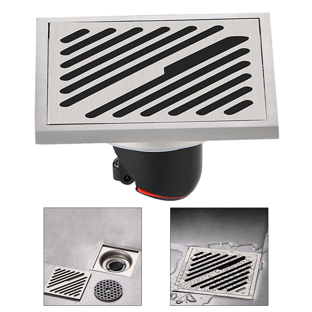 Stainless Steel Floor Drains Bathroom Shower Floor Drain Toilet Sewer Strainer Cover Kitchen Bathroom Ground Drainage Tool