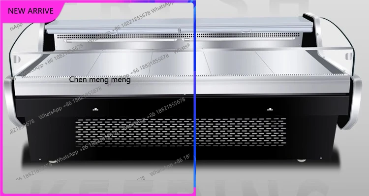 

M138 Коммерческий супермаркет Шкаф для хранения свежих продуктов Морозильная камера для говядины и баранины с воздушным охлаждением Шкаф для свежего охлаждения с прямым охлаждением