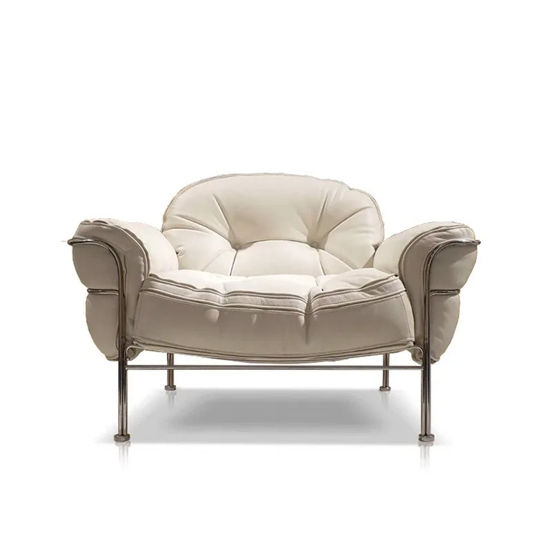 Light luxury living room apartment single sofa chair clothing store rental room leisure chair office reception small sofa chair