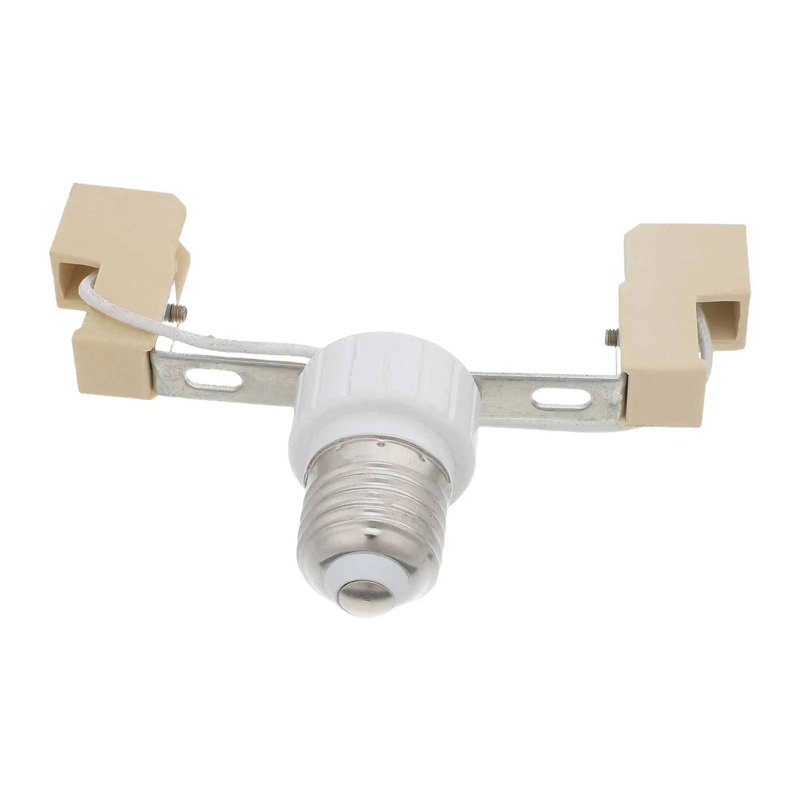 E27 to R7s Ceramic Socket Converter Lamp Base Adaptor 118Mm Halogen Bulb Holder High Temp Insulation Reliable Operation