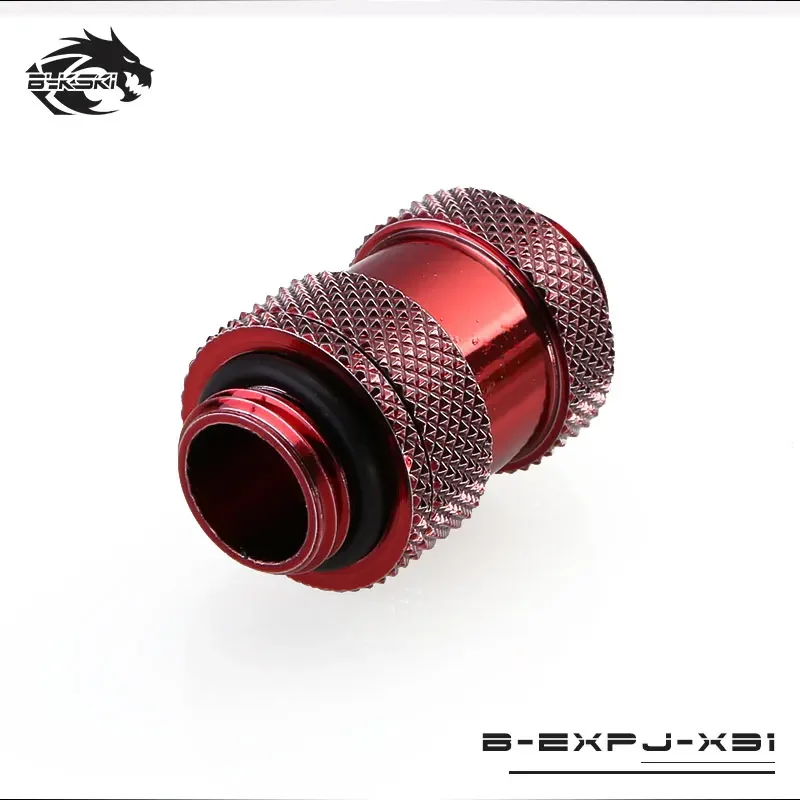 BYKSKI G1/4" Male To Male Rotary Connectors / Extender (22-31mm) Use for GPU Card Cross Fire Connect SLI Fitting