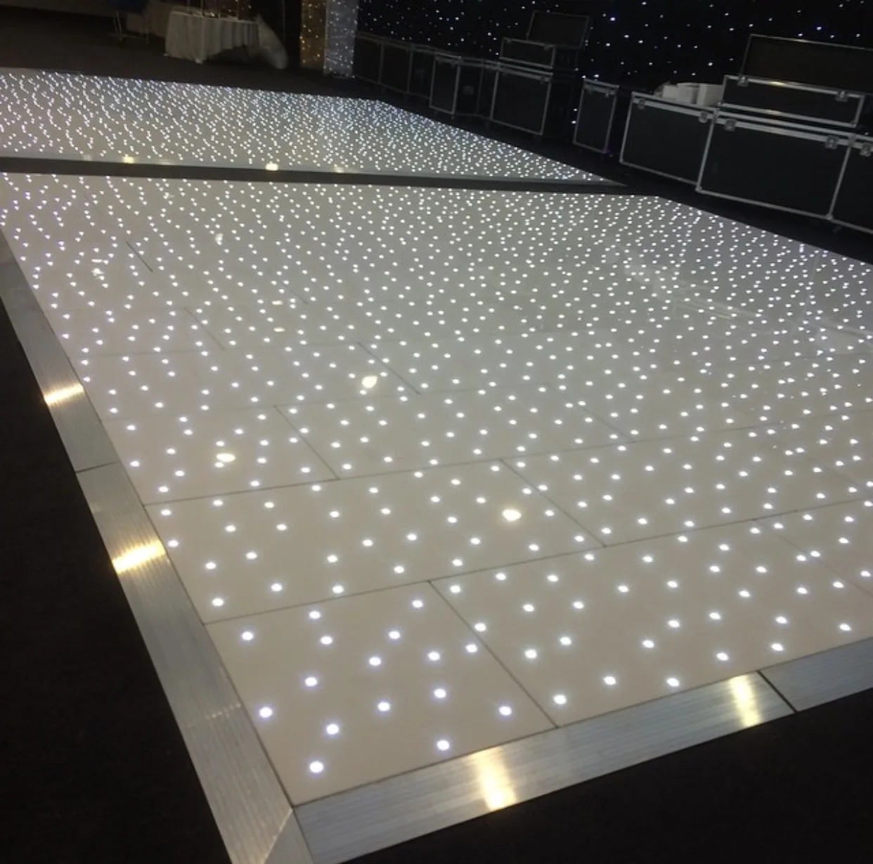 

Event Supply LED white led dance floor Starlight twinkling Dance Floors