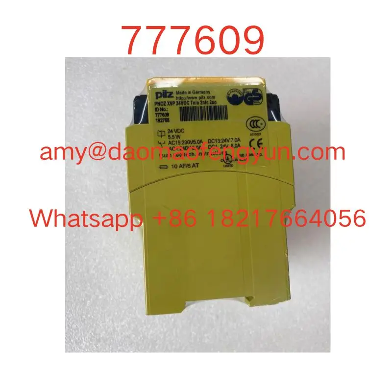 العلامة التجارية الجديدة 777609    مرحلات السلامة PNOZ X9P الشحن السريع