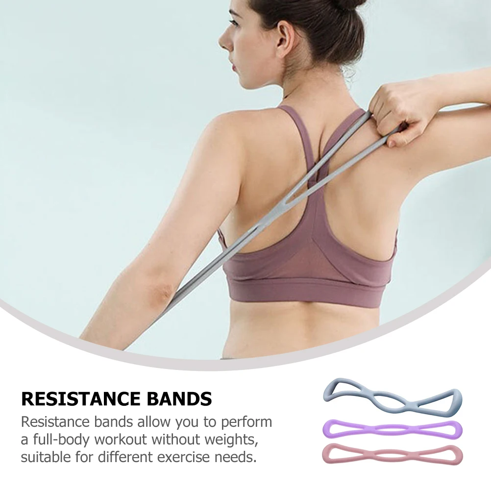 

3Pcs Resistance Bands Heavy Elastic Yoga Stretch Straps Fitness Workout Bands Exercise Training Equipment Resistance Band
