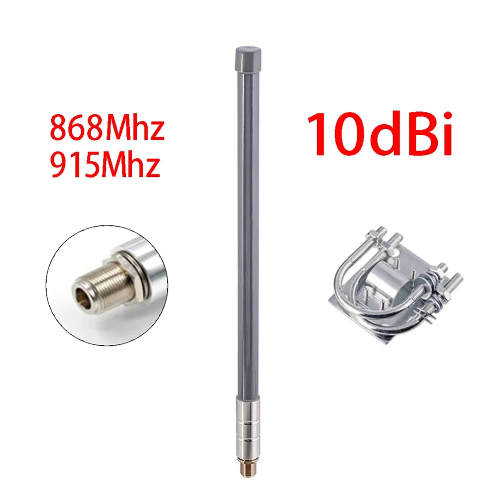 10dBi For LoRa Antenna Operating at 868MHz Suitable for Helium HNT Miners and For Bobcat Miner with Easy N Type Connection