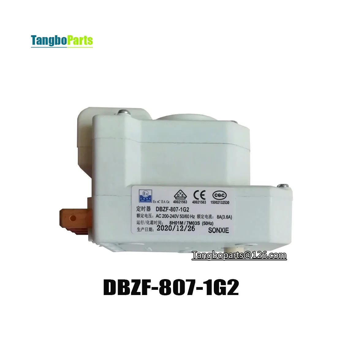 Refrigerator Spare Parts Defrost Time DBZF-807-1G2 Defrosting Timer For XINGX Freezer Fridge