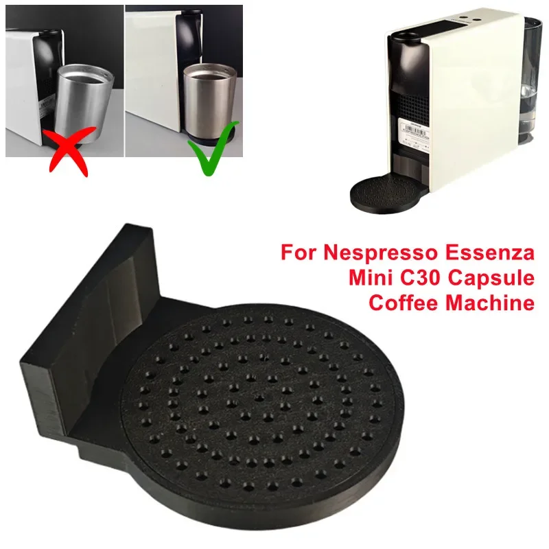 Bandeja de agua para cafetera Nespresso Essenza Mini C30, almohadilla de agua pequeña para Nespresso Essenza Mini, piezas de repuesto