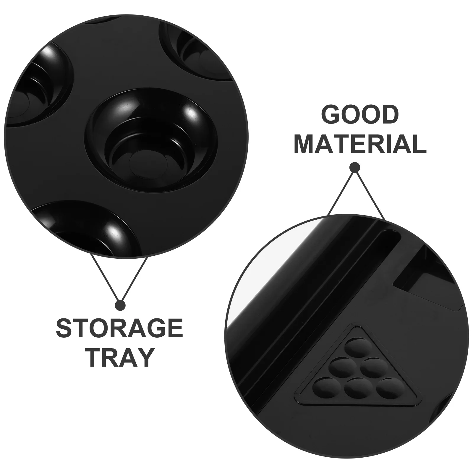 Kunststoff Pool Ball Ablage Snooker Ball Display Halter Billard Zubehör Billard Tisch Teil Billard Liefert