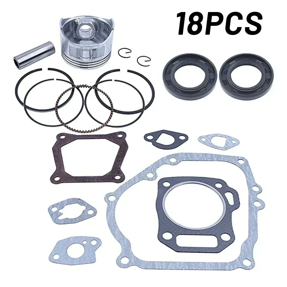 Junta de Anéis de Pistão 68 mm Vedação de Óleo Reconstrução para Honda Gx160 Gx200 168f 5.5 6.5-hp 23.5kw Peça de Aparador de Gerador a Gasolina de Tempos