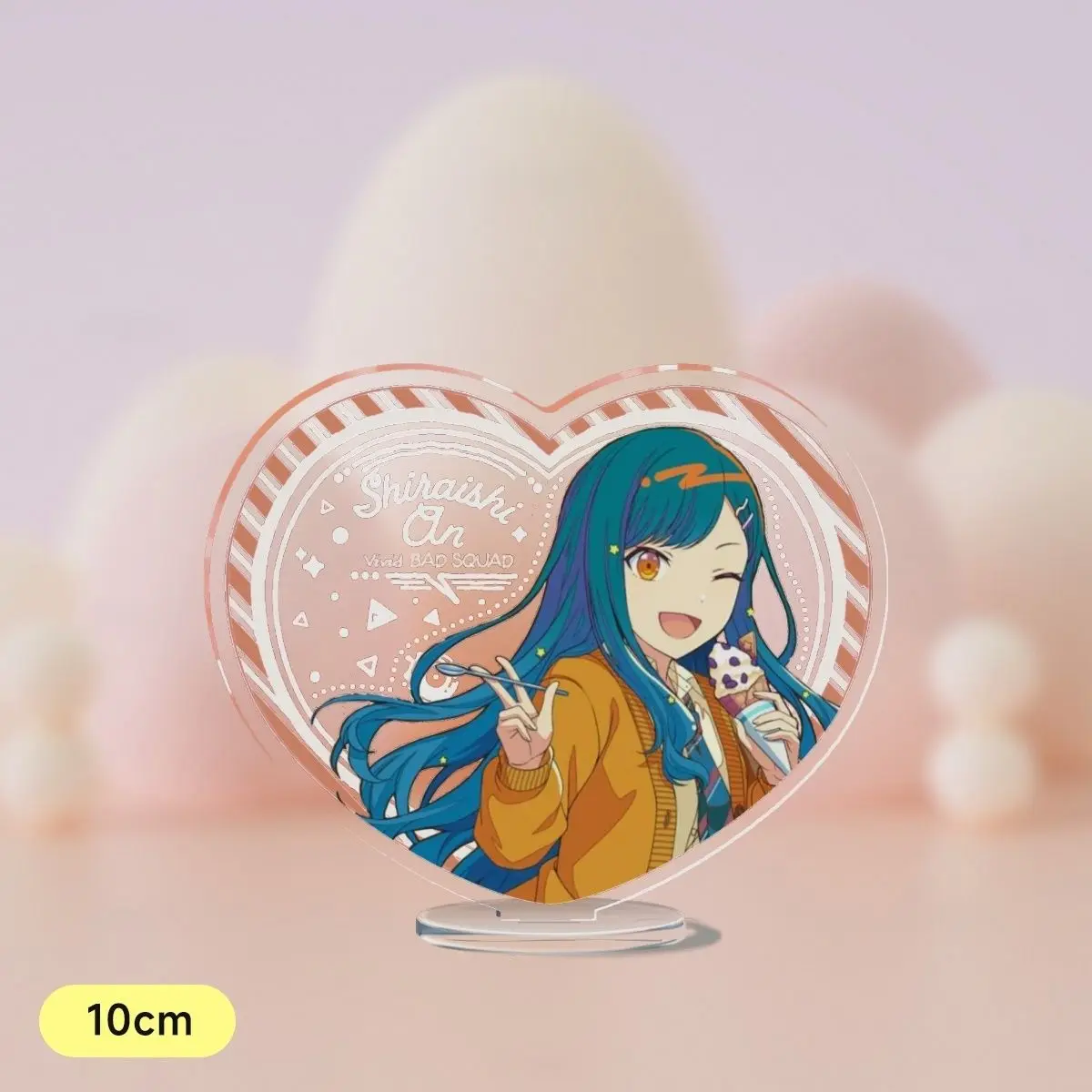 อะนิเมะโครงการ Sekai Shiraishi อะคริลิครูป CosplayTabletop เครื่องประดับตกแต่งวันเกิดแฟนปีใหม่ของขวัญ