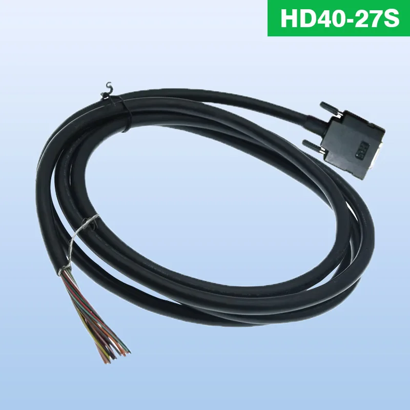 HD40-27S Industrial Camera Cable Power Cord MDR Remote IO Analog Socket Cameralink Trigger Wire HD40 27S 1m 2m 3m 5m