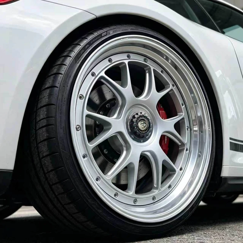 

Bku 2 Piece Forged LM-R Wheels for Porsche 911 997 GT2 GT3 RS Turbo GTS 20 21 Inch Rims Alloy Center Lock Wheels