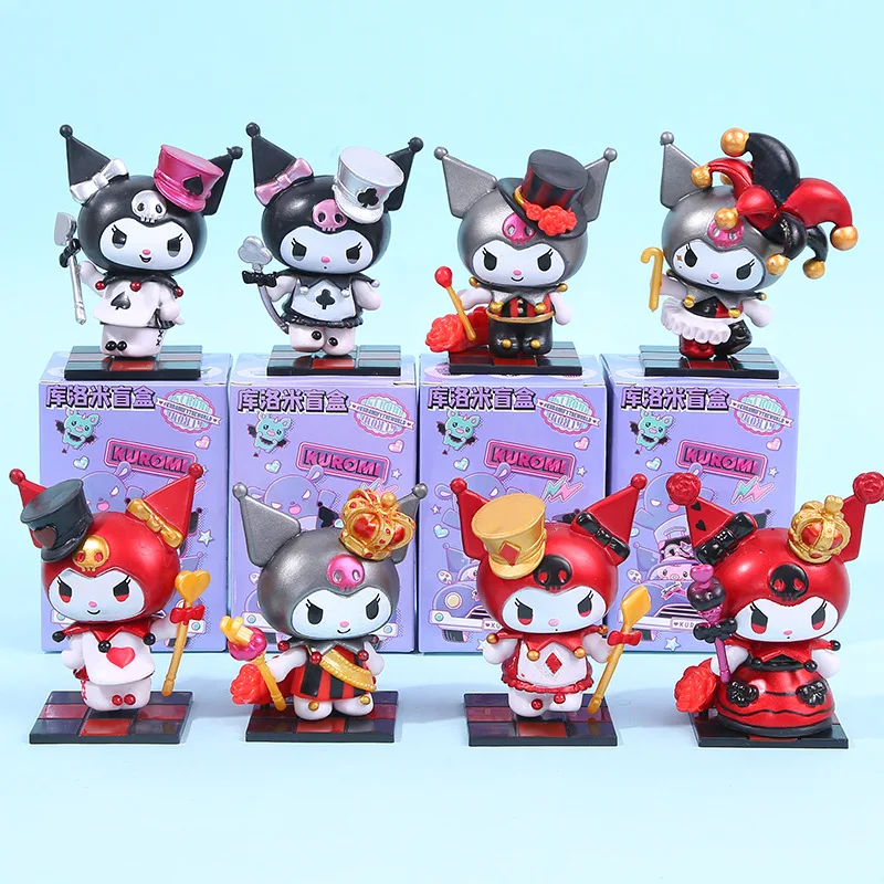 miniso-caixa-cega-kuromi-poker-reino-serie-boneca-bonito-figura-mini-ornamento-de-mesa-para-meninas-aniversario-presente-natal