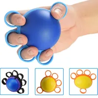 Hand Therapy Grip Strengthener Ball Stretcher Finger Power Fitness Arm Exercise Muscle Relax Recovery Rehabilitation Equipment