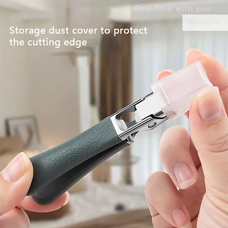 

NewLeather Pattern Stainless Steel Nail Thick Clippers Hard Nail Special Nail Clippers Large Household Toes Nail Clippers