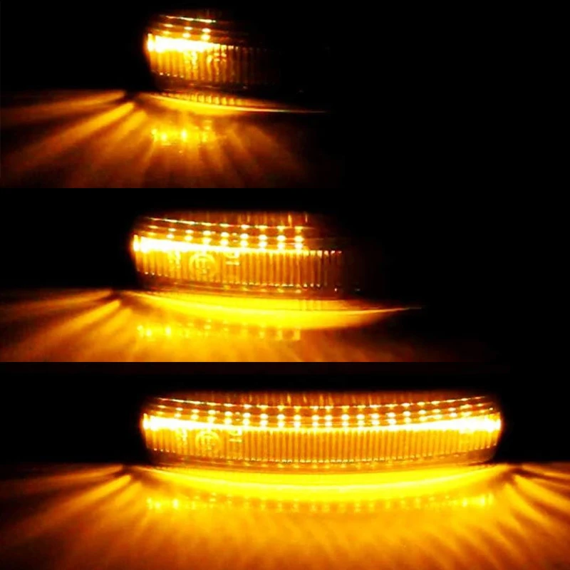 2 pezzi LED indicatori di direzione indicatori laterali dinamici ripetitore indicatore luminoso per Land Rover Discovery 3 4 Rover Sport L320 Freeland 2