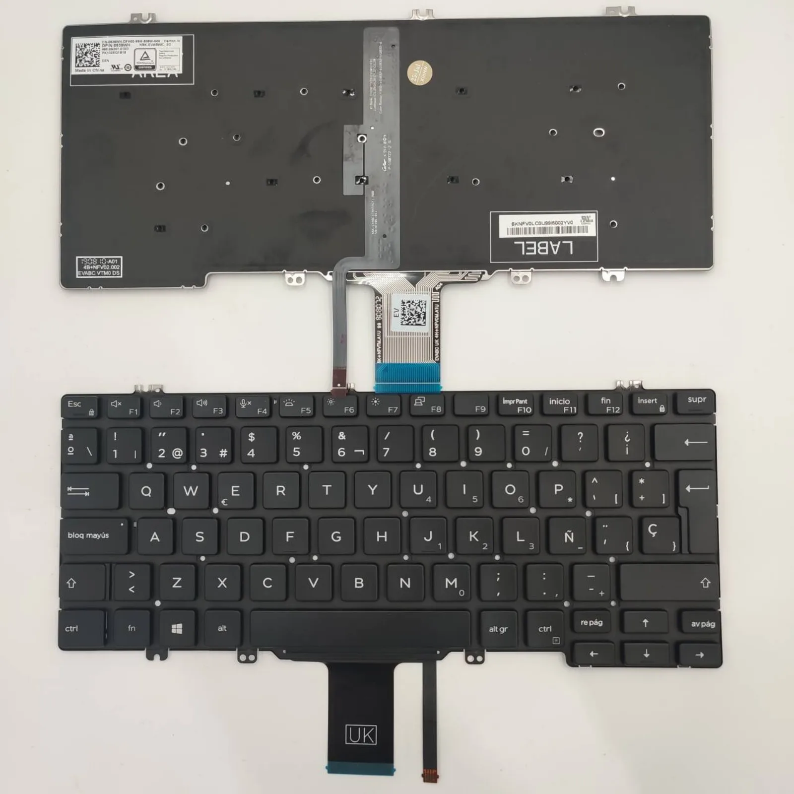 

SP раскладка для Dell Latitude E7300 E5300 5300 2-в-1 P97G 3300 5200 7200 7300 3301 7290 5310 7301 Клавиатура ноутбука