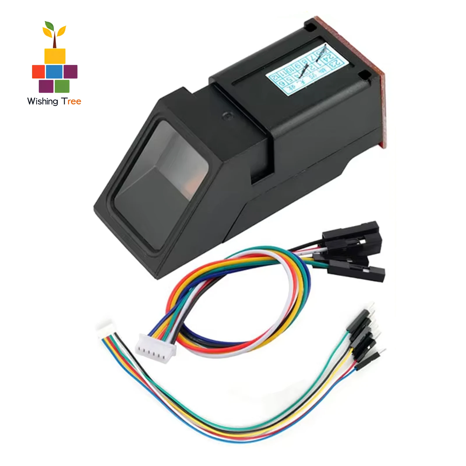 

S608 Optical Fingerprint Sensor Module with UART Interface for Arduino/STM32 240 Fingerprints Capacity