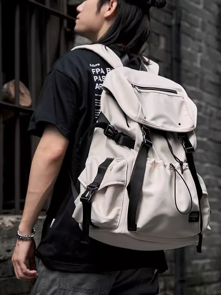 it-new-fashionable-drawstring-backpack-large-capacity-travel-bag-for-men-trendy-brand-double-shoulder-bag-computer-bag