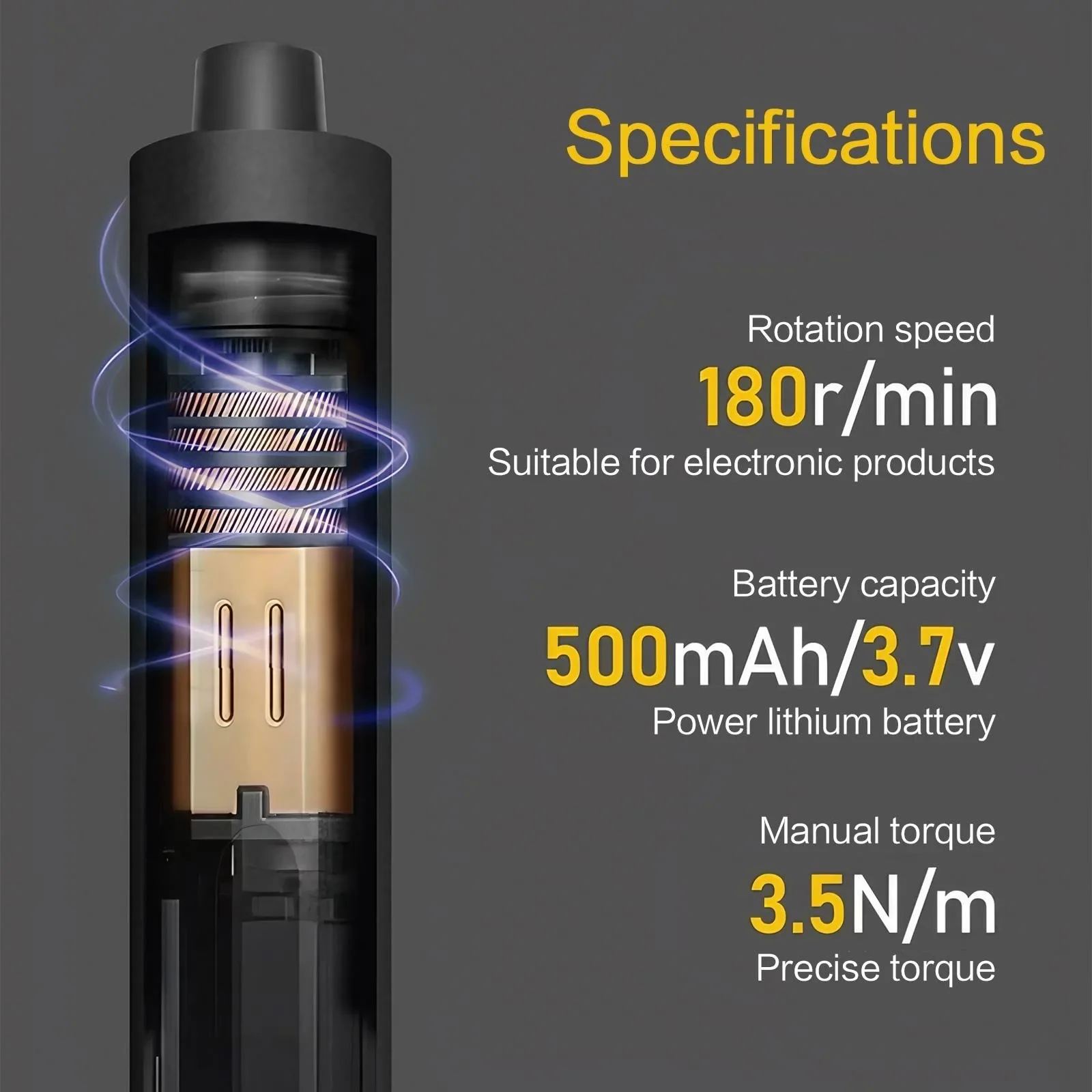 Set Obeng Listrik 42 Mata Obeng Magnetik 5 Pengaturan Torsi Alat Listrik Mini Untuk Perbaikan Elektronik