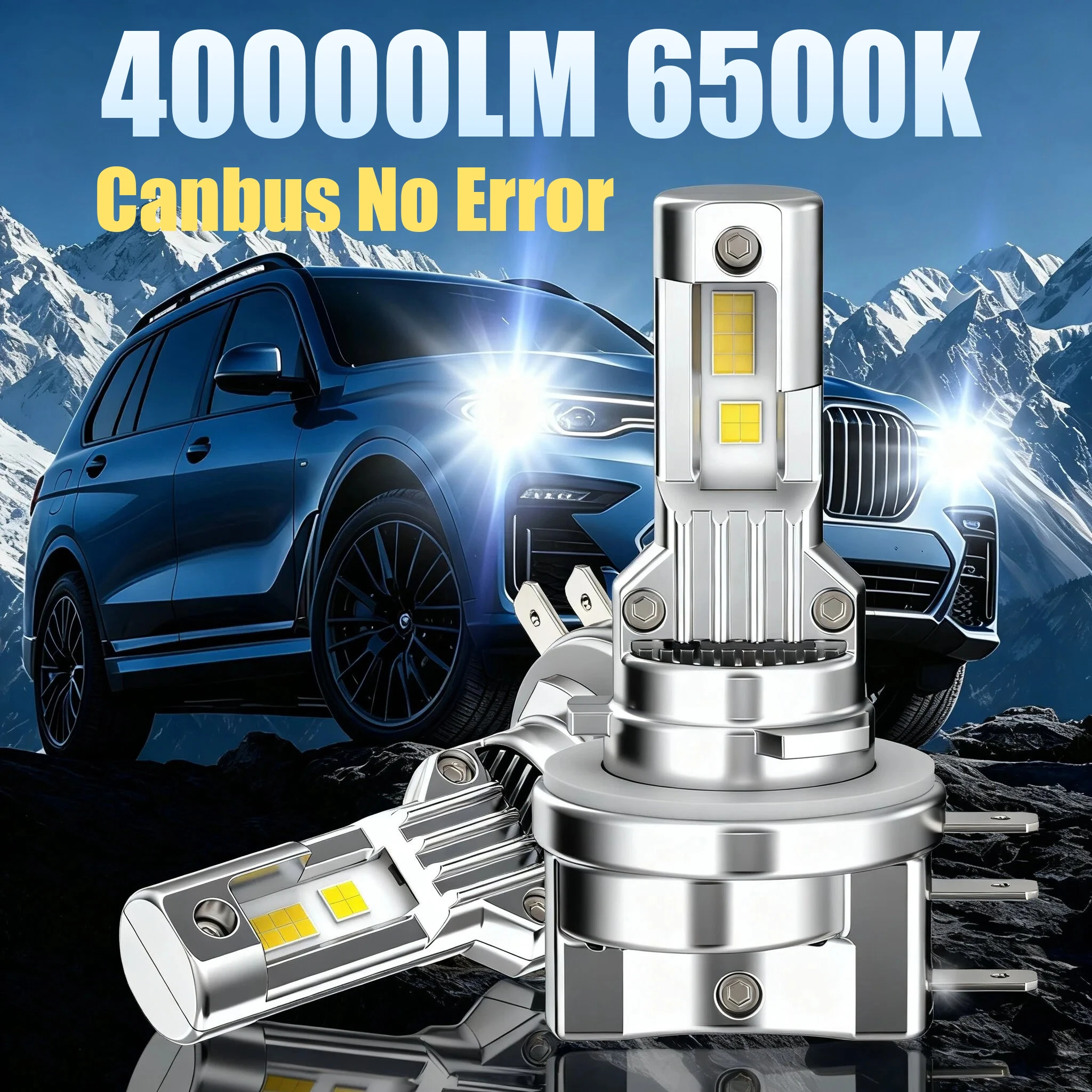 

Carlke H15 LED Bulbs Canbus 1:1 Mini Size Headlights For VW Audi BMW Ford Mazda 12V 6500K 40000Lm DRL For Audi Q7 A6 A3 Golf 6 7