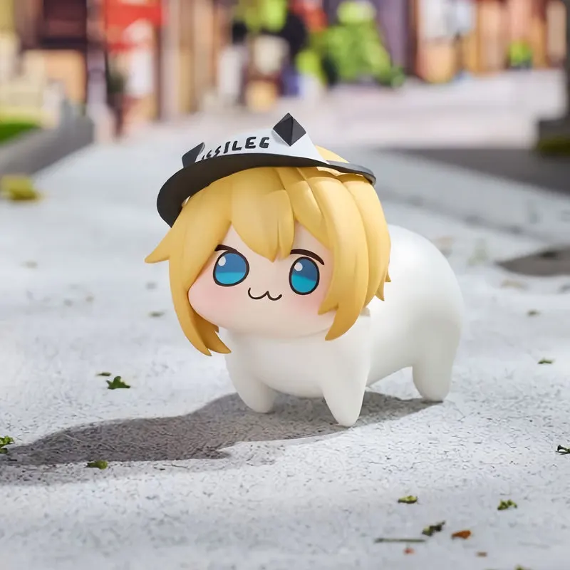 Goddess Of Victory Doro Chibi 6pcs Figure Set - Car Dashboard Decor Trendy Anime Gk Model Statue Collectible For Fans Gift