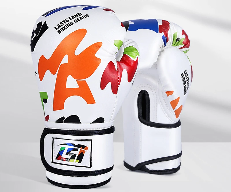 

New Children's Taekwondo Karate Muay Thai Free Boxing Gloves Professional Training Competition Thicken Breathable Boxing Gloves