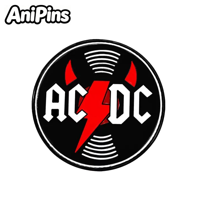 AniPins Music Band Pins 3-design Metal Enamel Brooch Pin For Backpack Clothes Lapel Badge Friends Gifts view 4